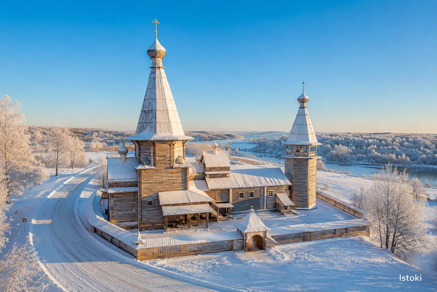Архангельская зима: дыхание Севера и шёпот старинных легенд