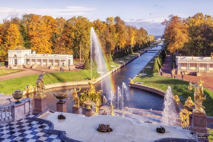 Автобус| Праздник закрытия фонтанов в Петергофе