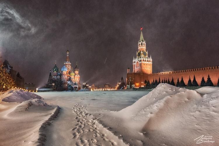 Москва в рождественской сказке